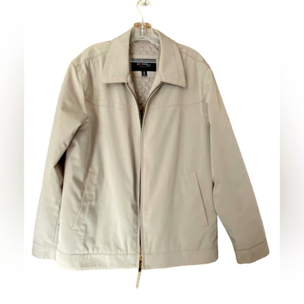 Axcess / Men a Claiborne Company, Medium Quilted lining Khaki Jacket